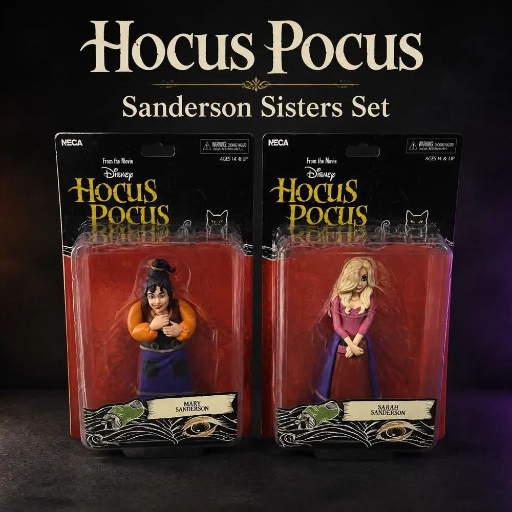 NECA Hocus Pocus Toony Terrors Complete Set 4 Sanderson Sisters Billy 6